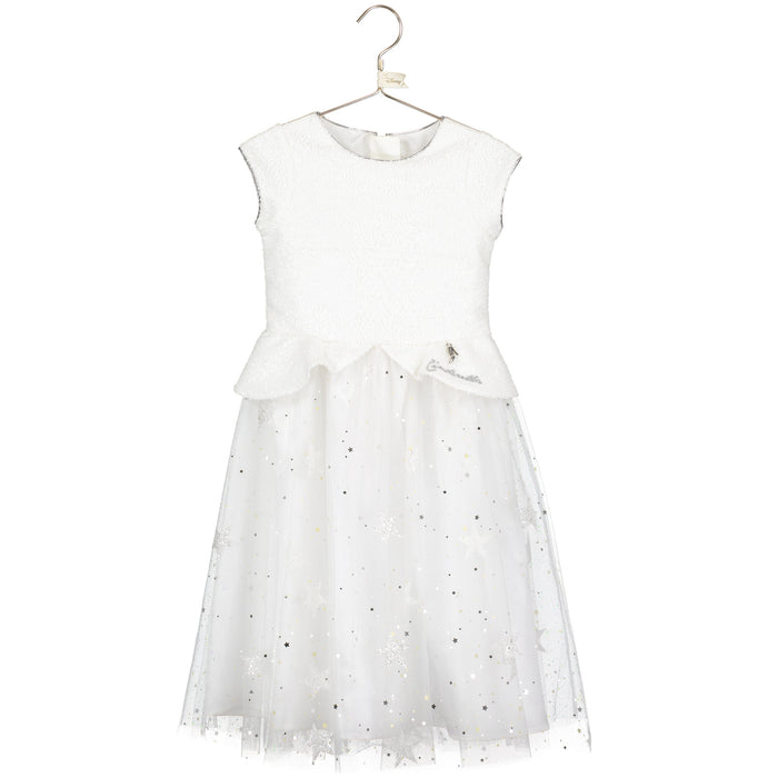 Cinderella Dress by Disney Boutique - White Sequin and Glitter Star