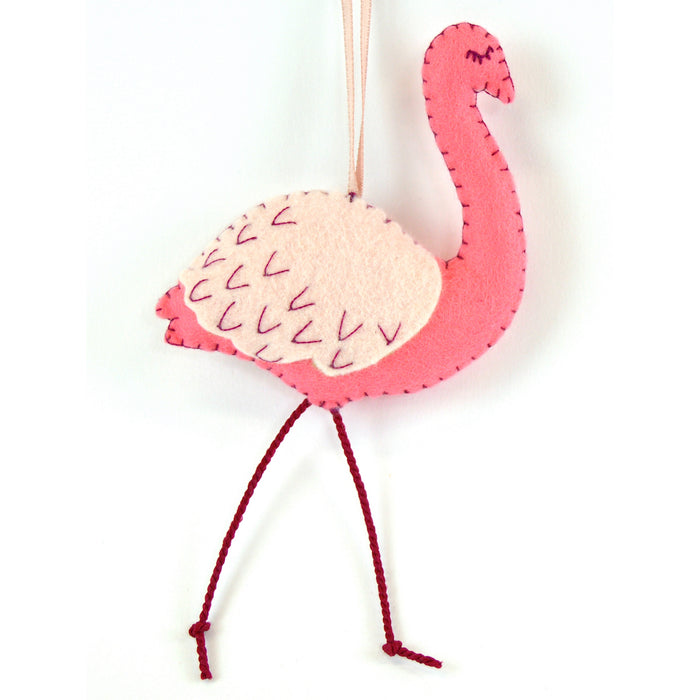 Mini Flamingo Sewing Kit by Corinne Lapierre