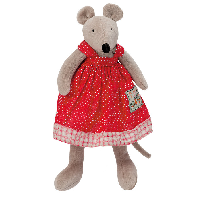 Little Nini Mouse Soft Toy by Moulin Roty