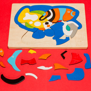 Reef Fish Wooden Jigsaw Puzzle