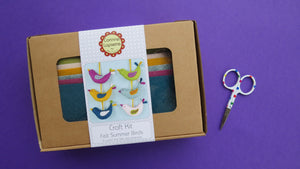 Summer Birds Felt Craft Kit by Corinne Lapierre