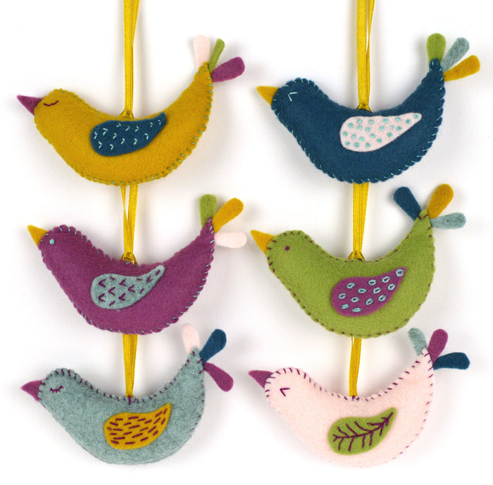 Summer Birds Felt Craft Kit by Corinne Lapierre