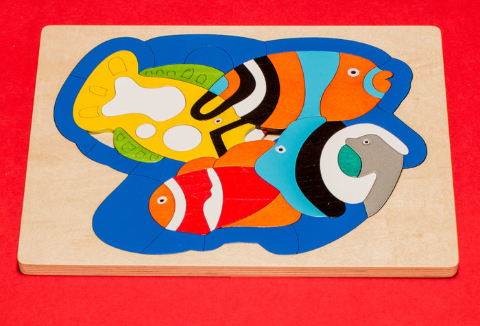 Reef Fish Wooden Jigsaw Puzzle